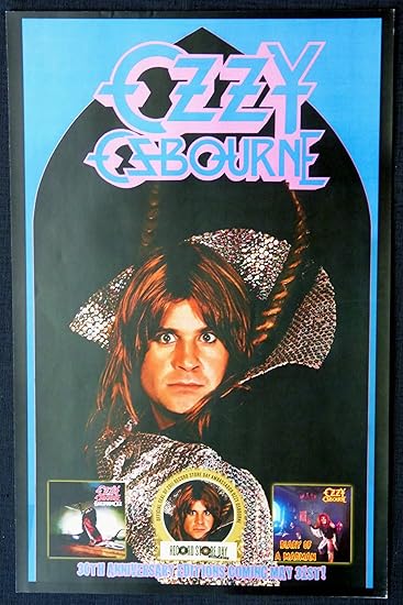 Amazon.com : Ozzy Osbourne - Record Store Day - Rare Advertising Poster