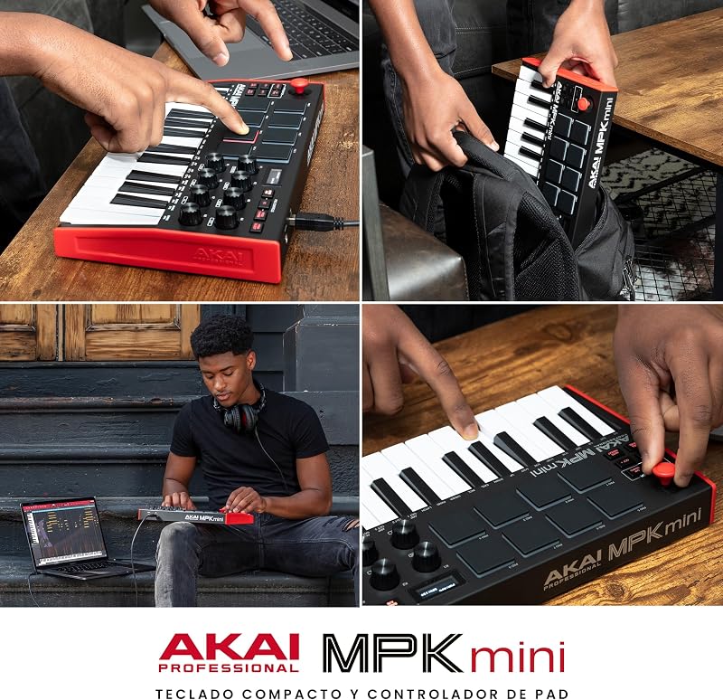 MPK Mini MK3 Teclado Controlador MIDI USB