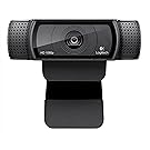 Logitech HD Pro Webcam C920, Widescreen Video Calling and Recording, 1080p Camera, Desktop or Laptop Webcam