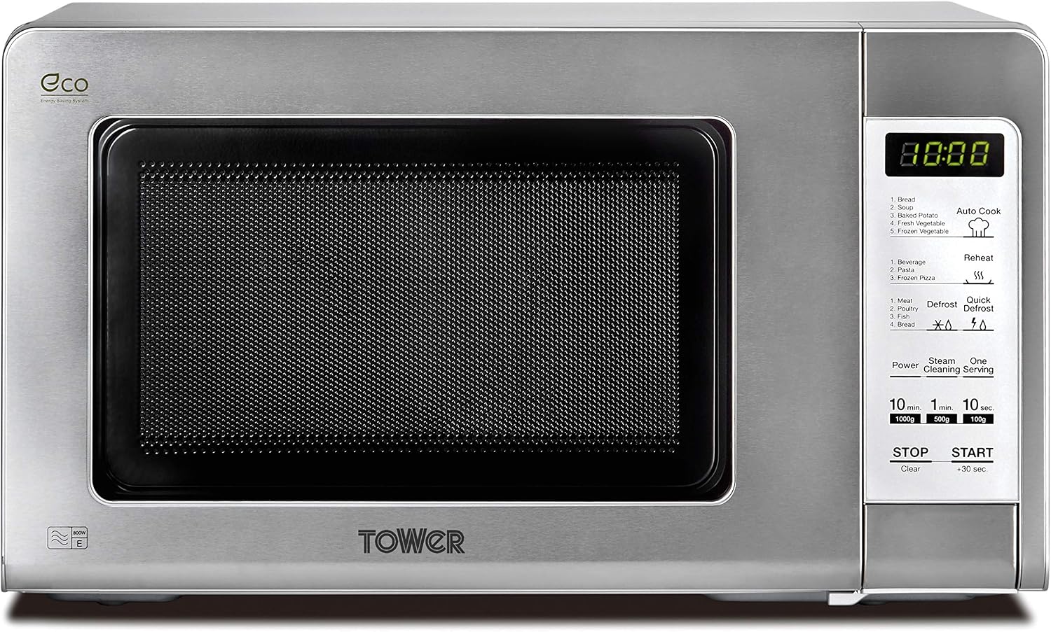 Tech Rost Microwave Tower KOR6M5RT Digital Microwave with 11 Power Levels , Defrost ...