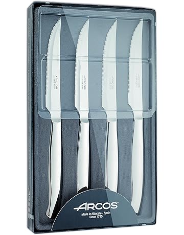 Arcos 378400 - Juego de cuchillos chuleteros, 110 mm (4pzs)