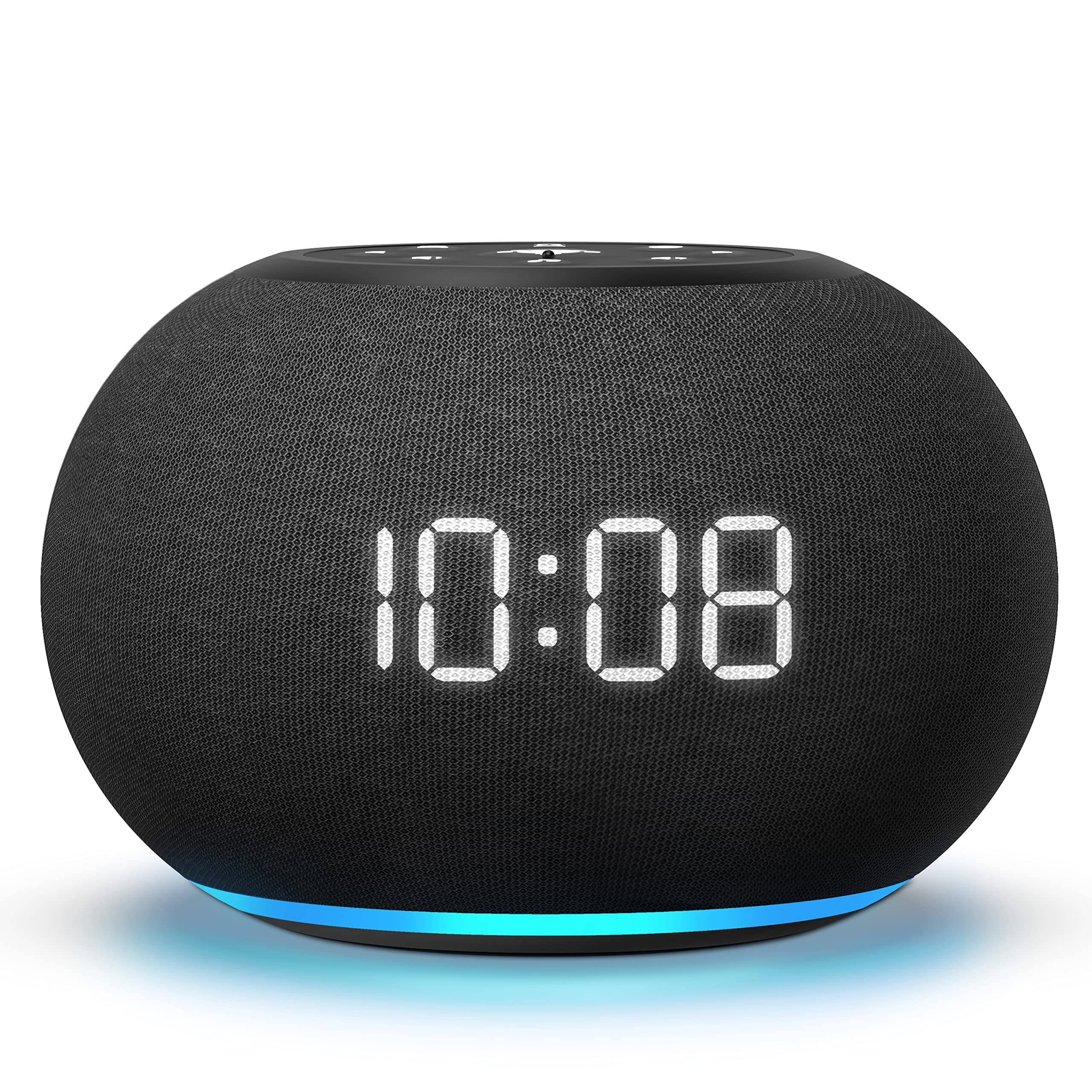 Reacher Auto-Dimmable Alarm Clock Sound Machine