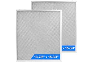 YUEERIO S99010430-002 Range Hood Filter Replacement – 13-7/8'' x 15-3/4" 4512880 Compatible with B.roan N.utone HPF30 Range Hood Filters Pack 2
