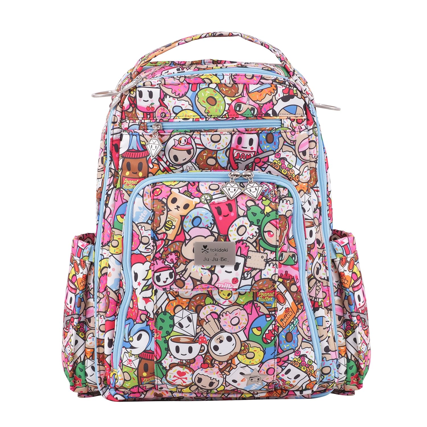 Ju-Ju-Be Be Right Back Backpack Diaper Bag,Tokidoki Tokipops