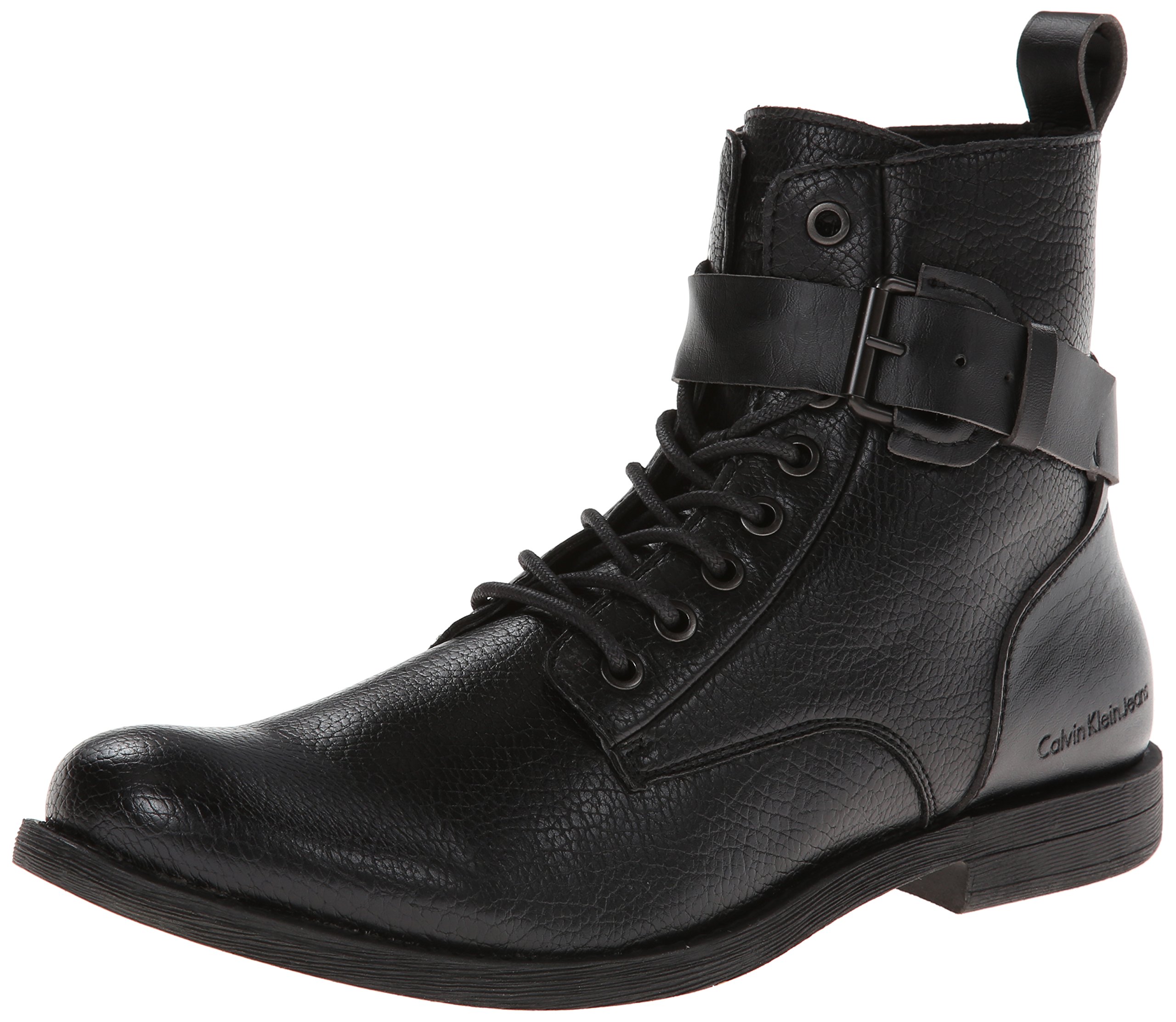 Calvin Klein Jeans Men's Nolon Tumbled Smooth Boot