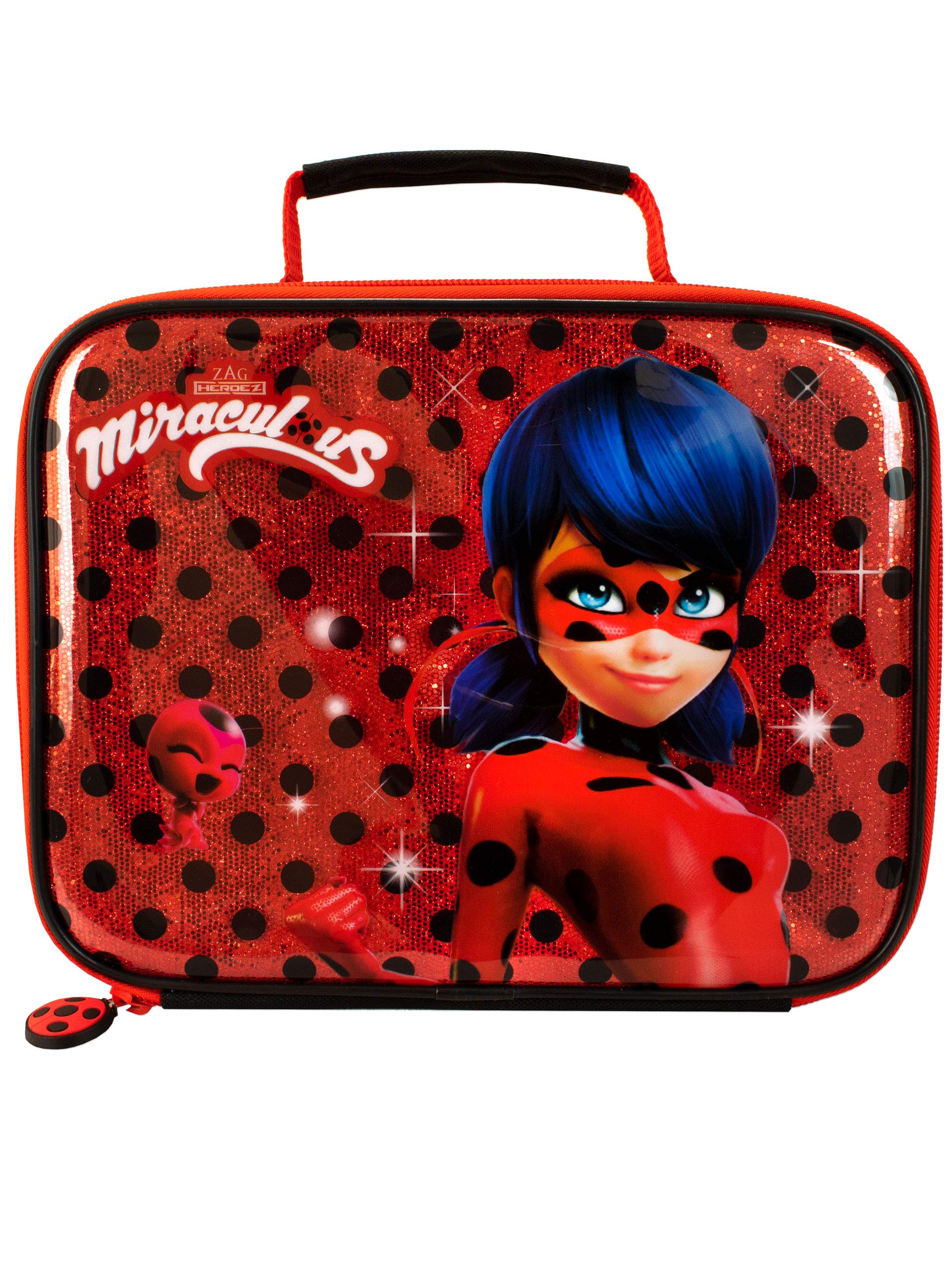 Miraculous Kids Lunch Bag Red
