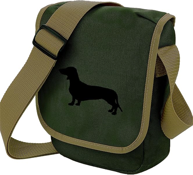 Dachshund Dog Bag Reporter Bag Shoulder Bag Smooth Haired