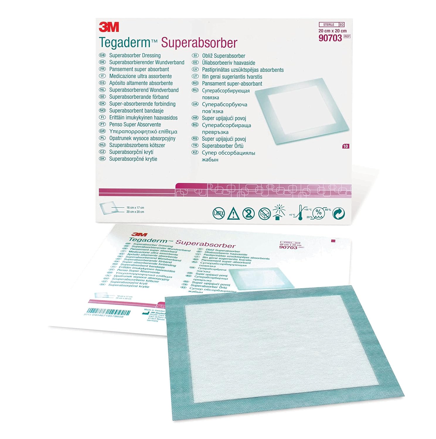 Best 3M Tegaderm Superabsorber Dressing