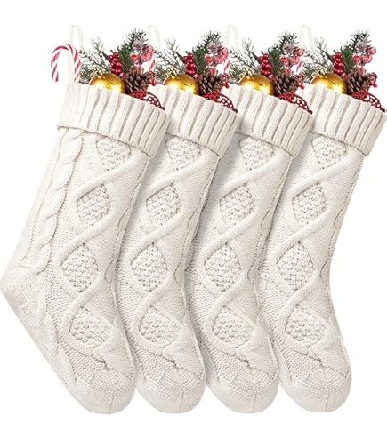 Amazon.com: Fesciory Christmas Stockings, 6 Pack 18