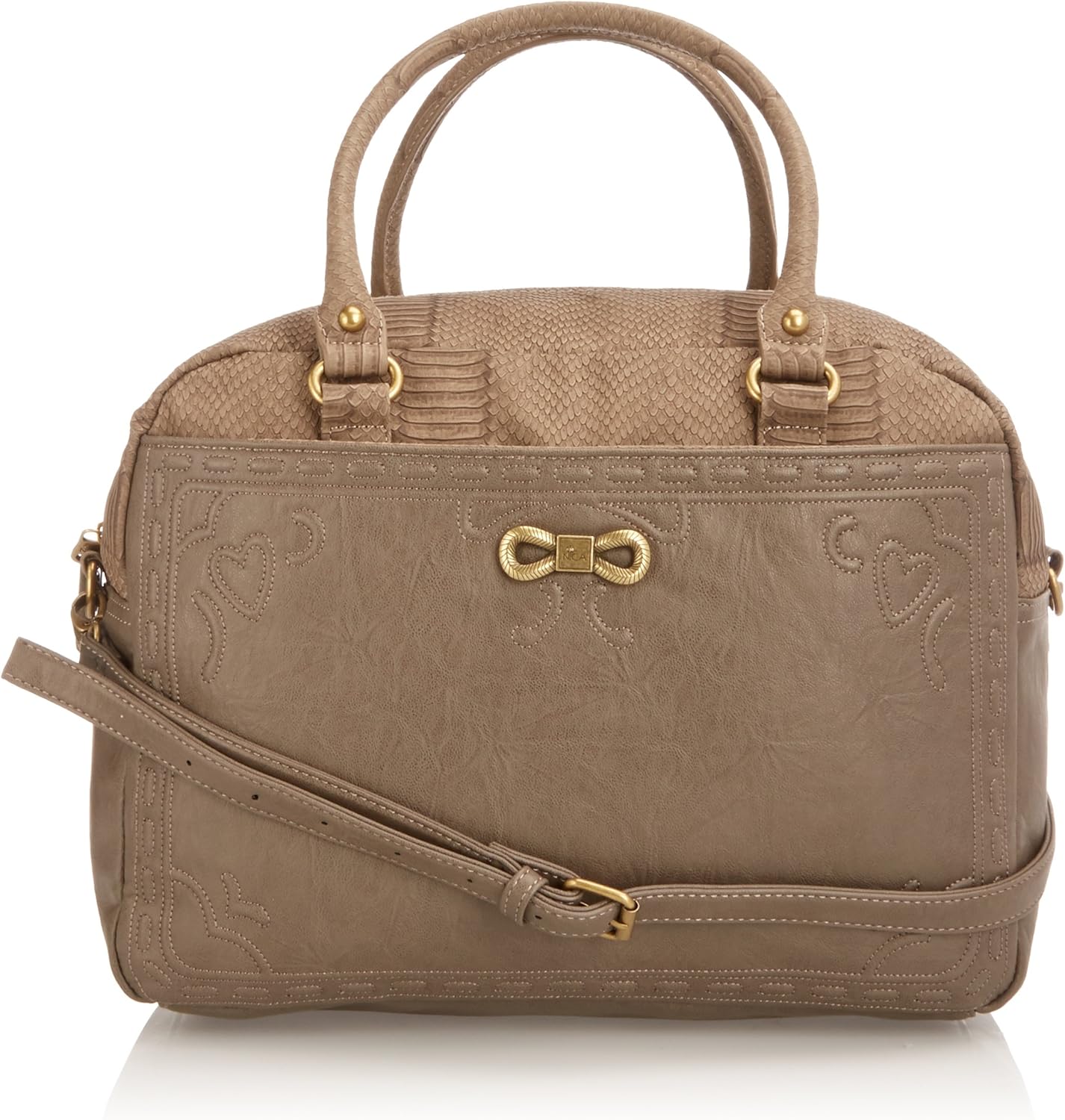 Nica Womens Mandy 3 Shoulder Bag NH6009 Grey Amazon.co.uk Shoes & Bags