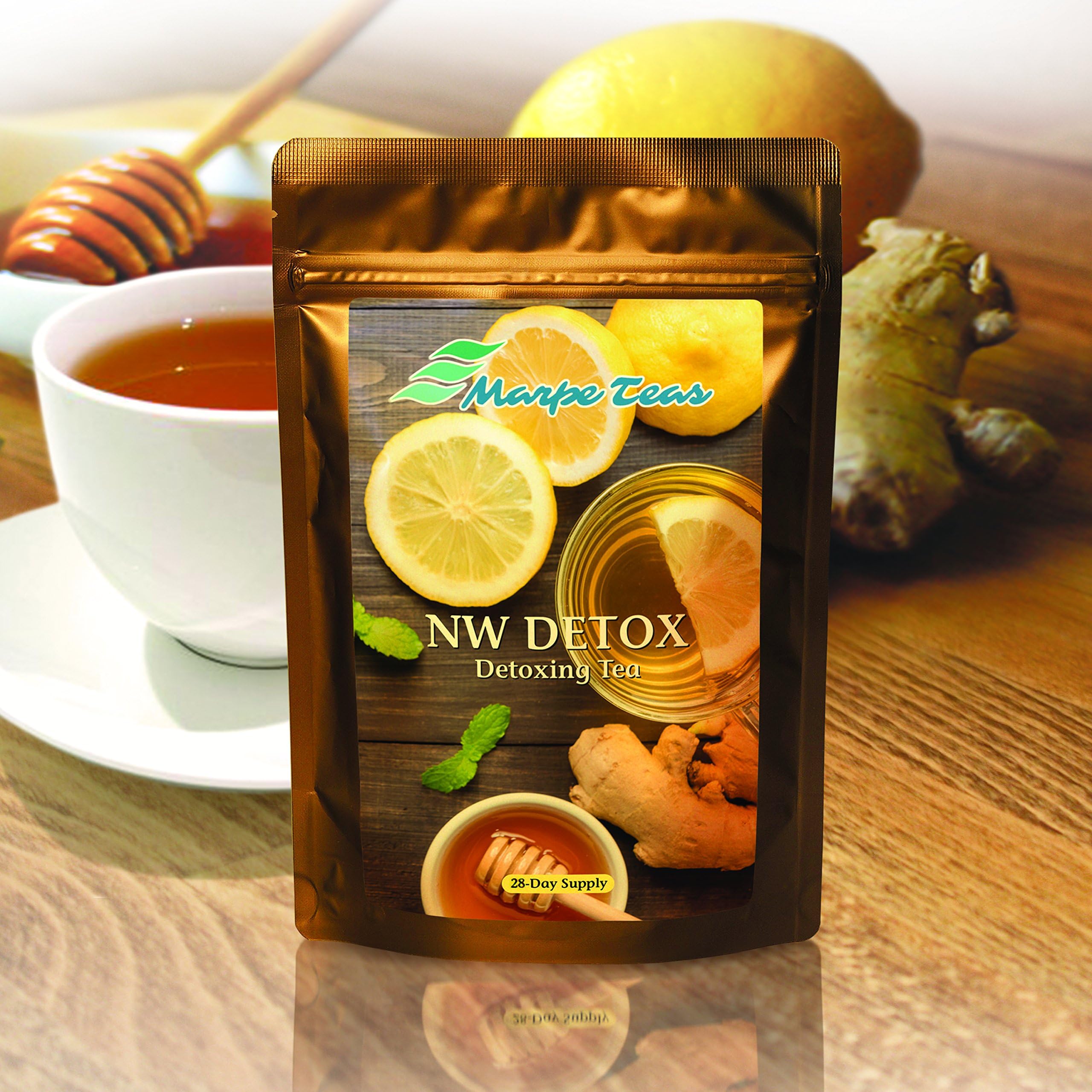 NW Detox Tea 28 Day Supply – Cleanse & Detox Tea | Cleanse Colon & Liver, Improve Digestion, Promote Weight Loss & Boost Energy | For Men & Women