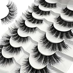 NINGLASH Lashes Strips Cat Eye Fluffy False