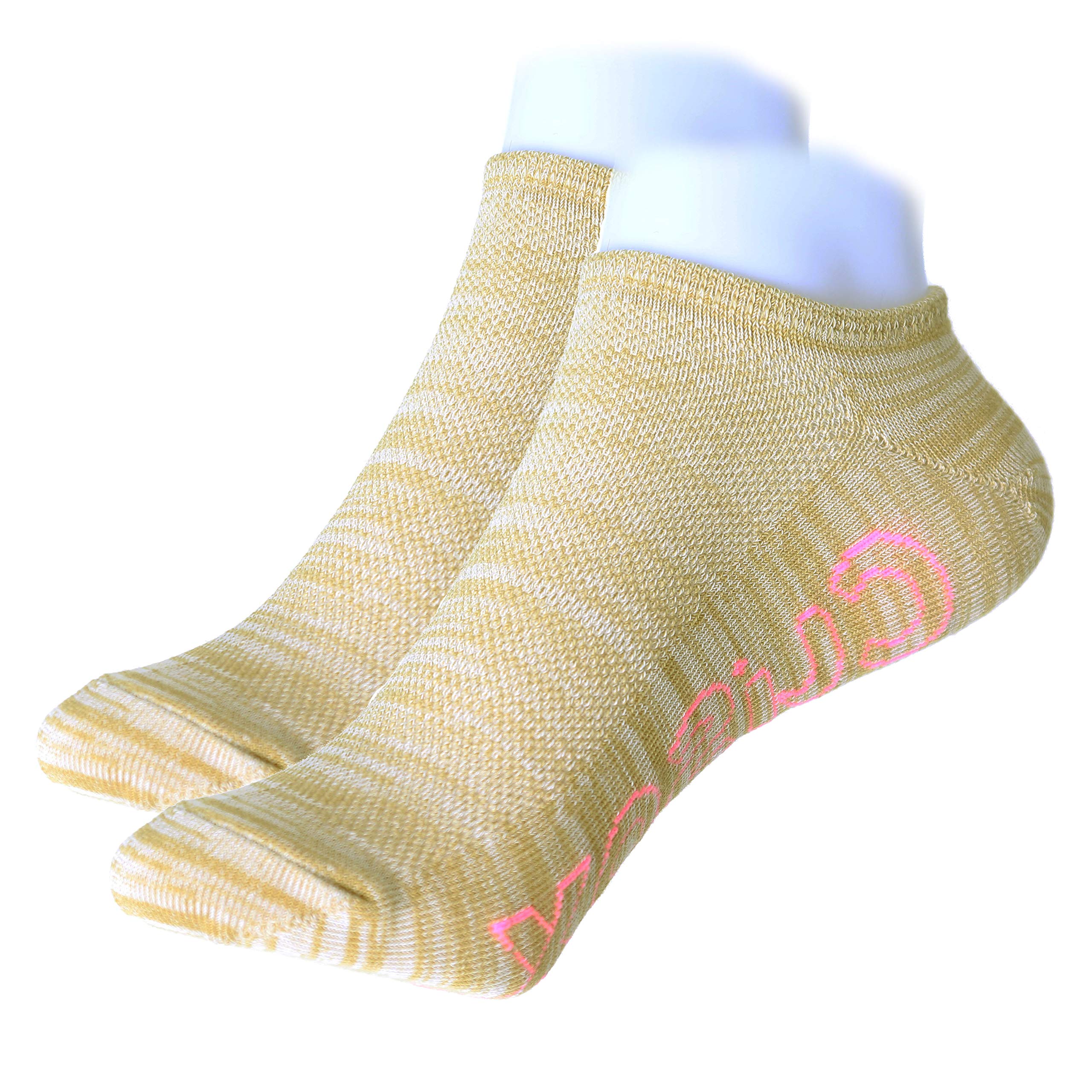 CUSOX Women\'s No Show Antibacterial Odor Free Socks with Seamless Toe 3 Pairs