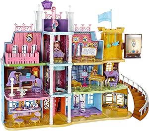 sofia the first castle bedroom playset