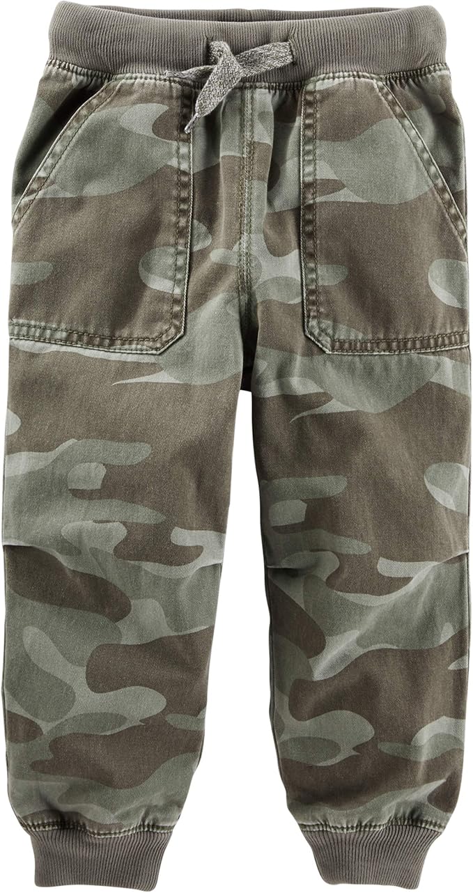 green jogger cargo pants