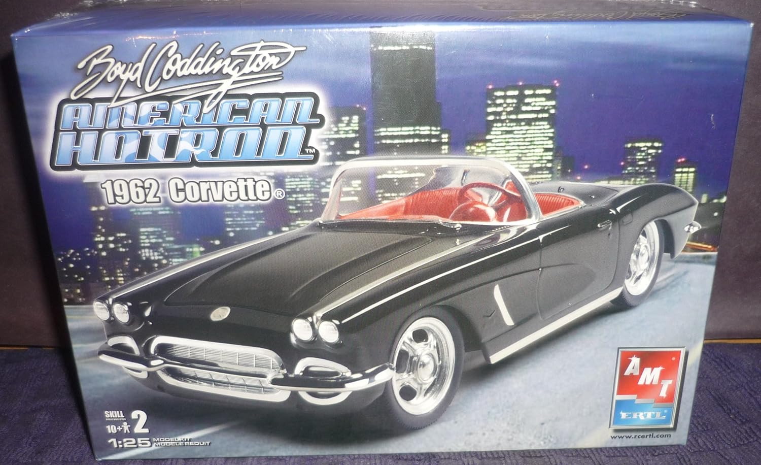 1962 corvette model car