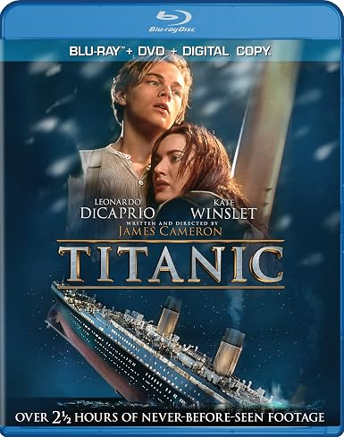 Amazon Com Titanic Four Disc Combo Blu Ray Dvd Digital Copy Leonardo Dicaprio Kate Winslet Billy Zane Kathy Bates Frances Fisher Gloria Stuart Bill Paxton Bernard Hill David Warner Victor Garber Jonathan Hyde Titanic theme song • my heart will go on • celine dion. titanic four disc combo blu ray dvd