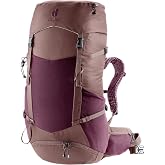 Deuter Women&rsquo;s Futura 30L SL Backpack, Ergonomic Multi-Day Trek Hiking Pack - Cassis-Ashrose