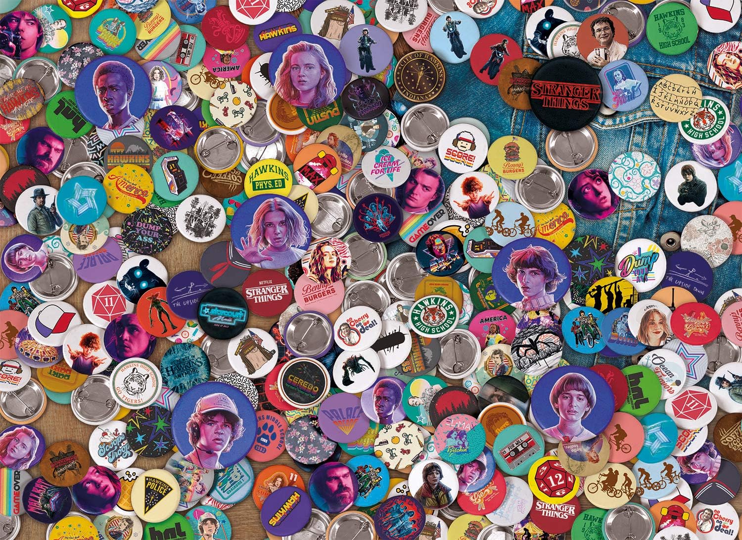 stranger things jigsaw puzzle