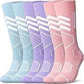 Odtmger Merino Wool Ski Socks,Cold Weather for Ski, Snow, Sonwboarding, Winter, Warm Over-The-Calf Socks, Winter activities.