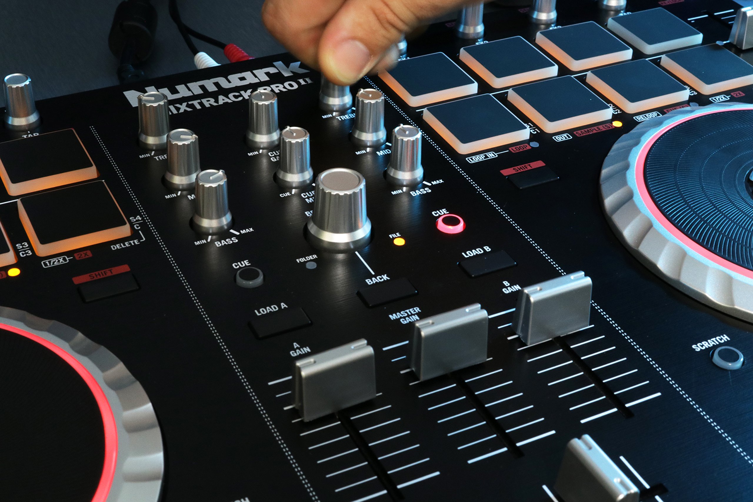 Numark Mixtrack Pro II USB DJ Controller with Integrated Audio