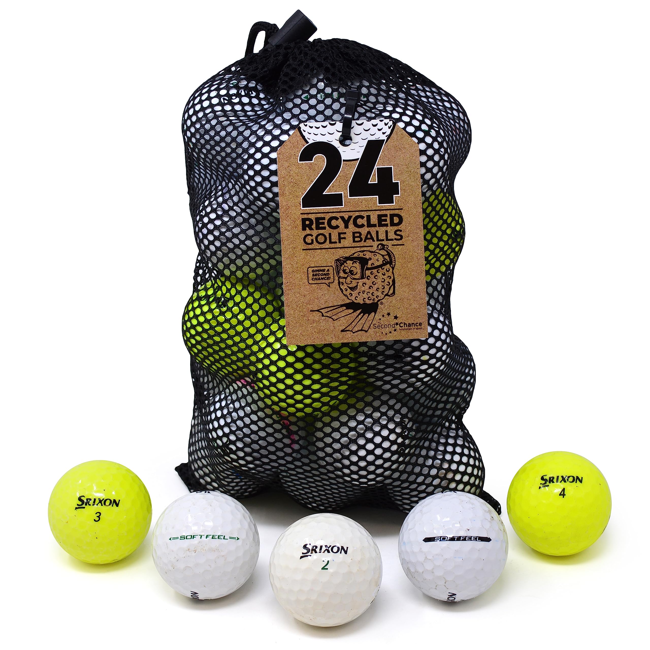 Second Chance Srixon Soft Feel 24 Lake Golf Balls (Grade B) — image 1