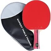 Palio Master 3.0 Table Tennis Bat &amp; Case | ITTF-Approved Intermediate Ping Pong Racket | Allround Speed, Spin and Control