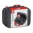 NINTENDO SWITCH DELUXE SYSTEM CASE; SECURELY HOLDS COMPLETE NINTENDO SWITCH SYSTEM INCLUDING: CHARGING DOCK, AC ADAPTER, HDMI CORD, TWO JOY-CONS, AND AN EXTRA SET OF JOY-CONS OR SWITCH PRO CONTROLLER