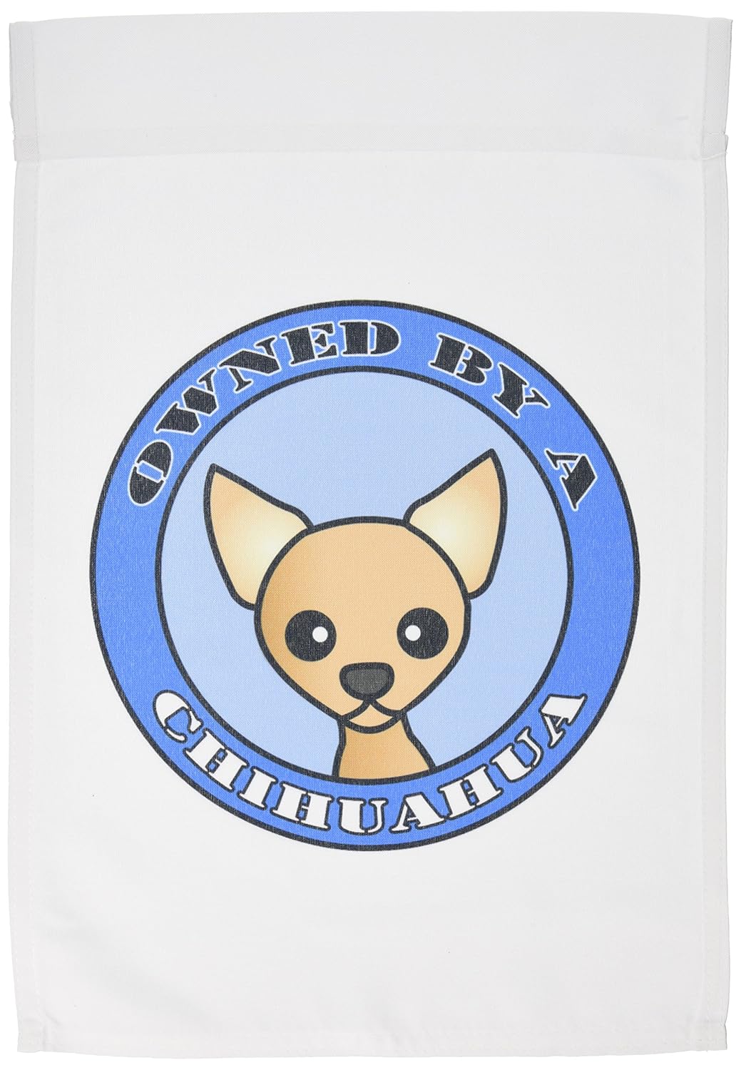 Amazon Com 3drose Fl 47658 1 Owned By A Chihuahua Fawn Coat Blue
