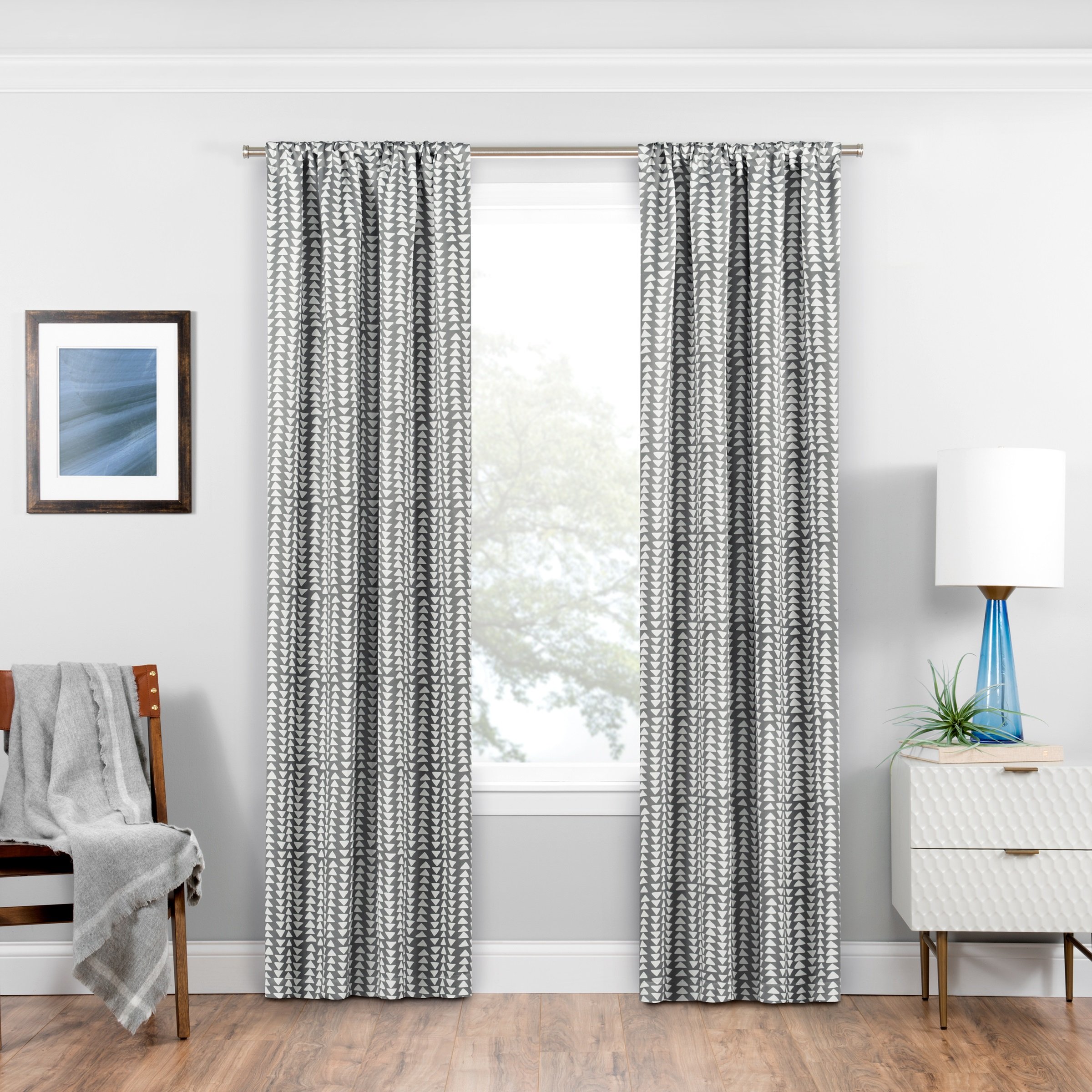 Eclipse Room Darkening Curtain Panel-Naya window-treatment-valances, 37 in x 63 in, Grey