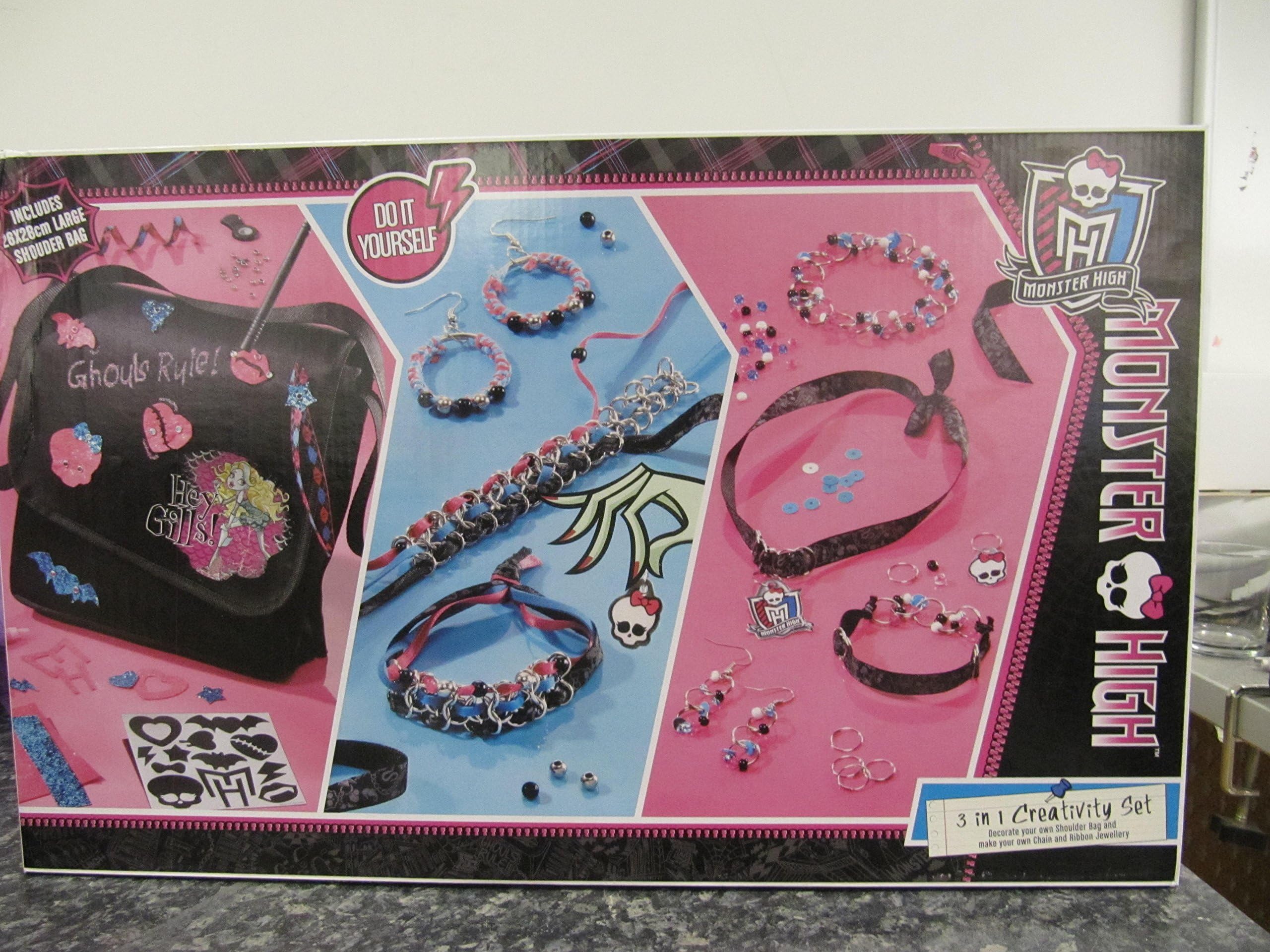 MONSTER HIGH CREATIVITY SET 3 IN 1
