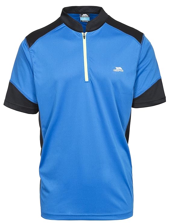 Trespass Dudley, Schnelltrocknendes Fahrradtrikot mit Rückentasche für Herren