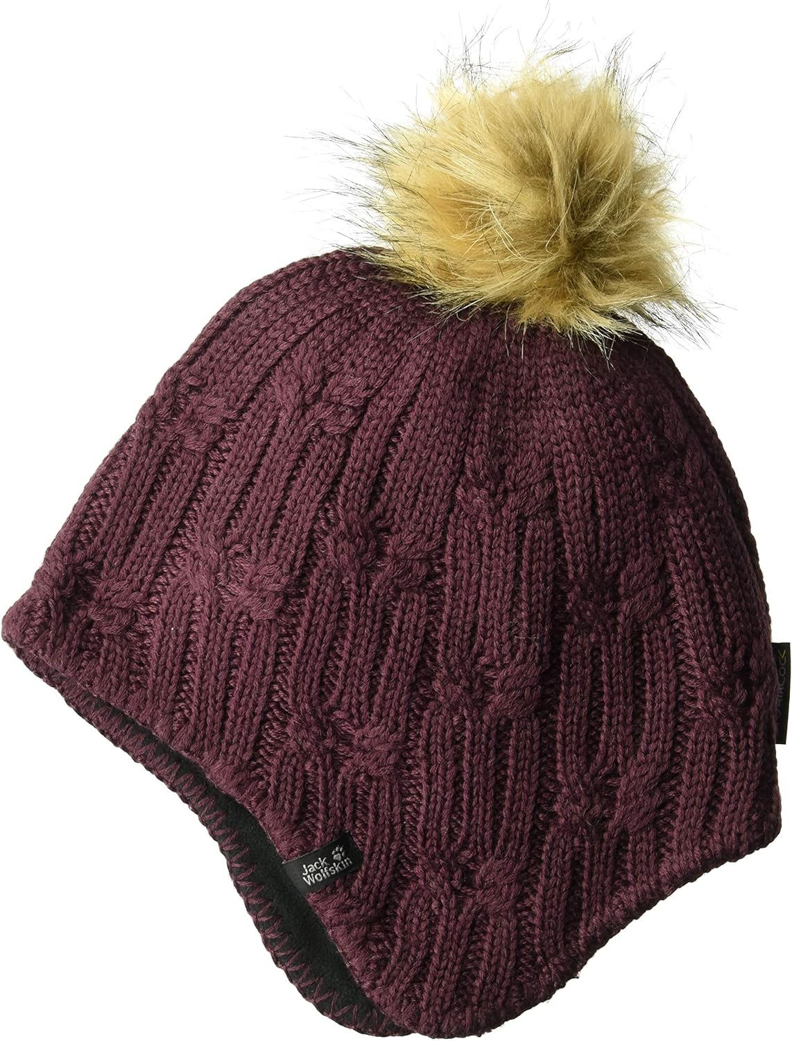 jack wolfskin bobble hat