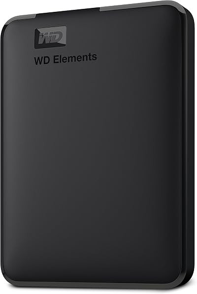 WD 4 TB Elements Portable External Hard Drive USB 3.0 Black Plug-and-Play