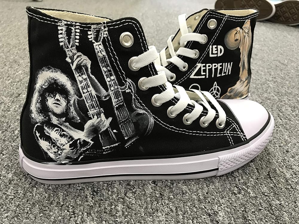zapatos vans led zeppelin 80