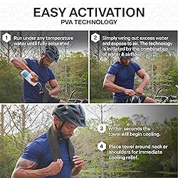 COLD FACTOR Mini Cooling Neck Towel - Cooling Towel