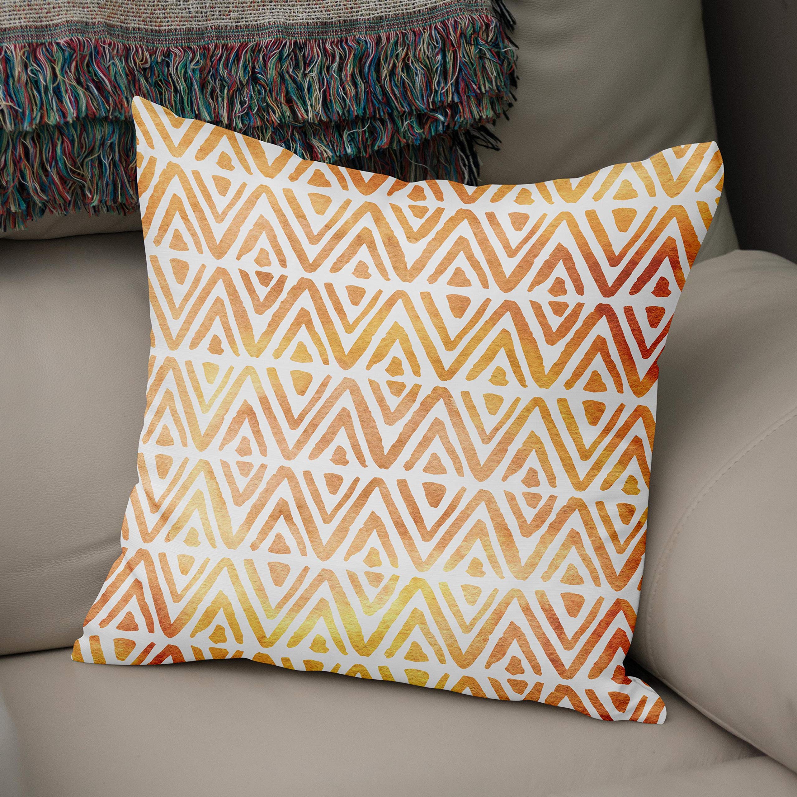 Bonamaison, Decorative Cushion Cover - 50% Cotton 50% Polyester - 43x43cm - Designed and Manufactured in Turkey