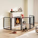 Yaheetech 6 Panel Foldable Dog Playpen 80 cm Indoor Outdoor Portable view 3