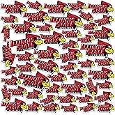 Illinois State University Primary Logo 50ct Vinyl Large Deluxe Stickers Variety Pack - Laptop, Water Bottle, Scrapbooking, Tablet, Skateboard, Indoor/Outdoor