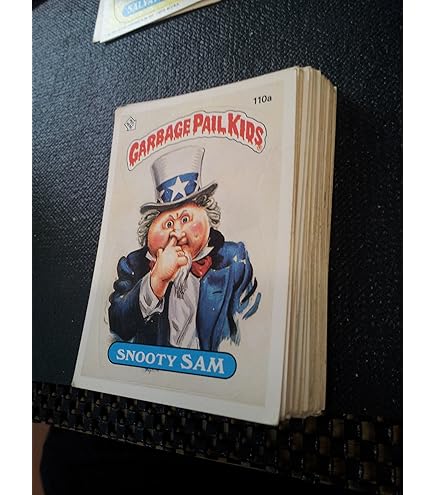 Amazon.com: 1986 Garbage Pail Kids cards series 5 complete set