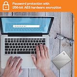 WD 2TB My Passport Ultra Portable External Drive USB-C Windows Mac Ready view 5