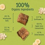 Organix Organic Flapjacks for Toddlers Oat & Banana Sugar-Free 4 x 20g Bites view 3