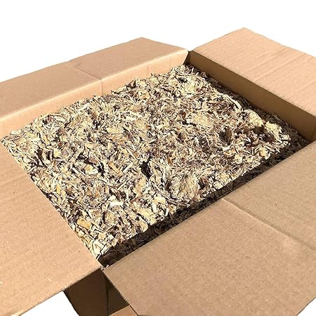 Jumbogras® Einstreu-Snips gepresste Pferde- und Groß-Tier Miscanthus-Stroh|Elefantengras-Streu für Pferde-Boxen, Stall und Pa