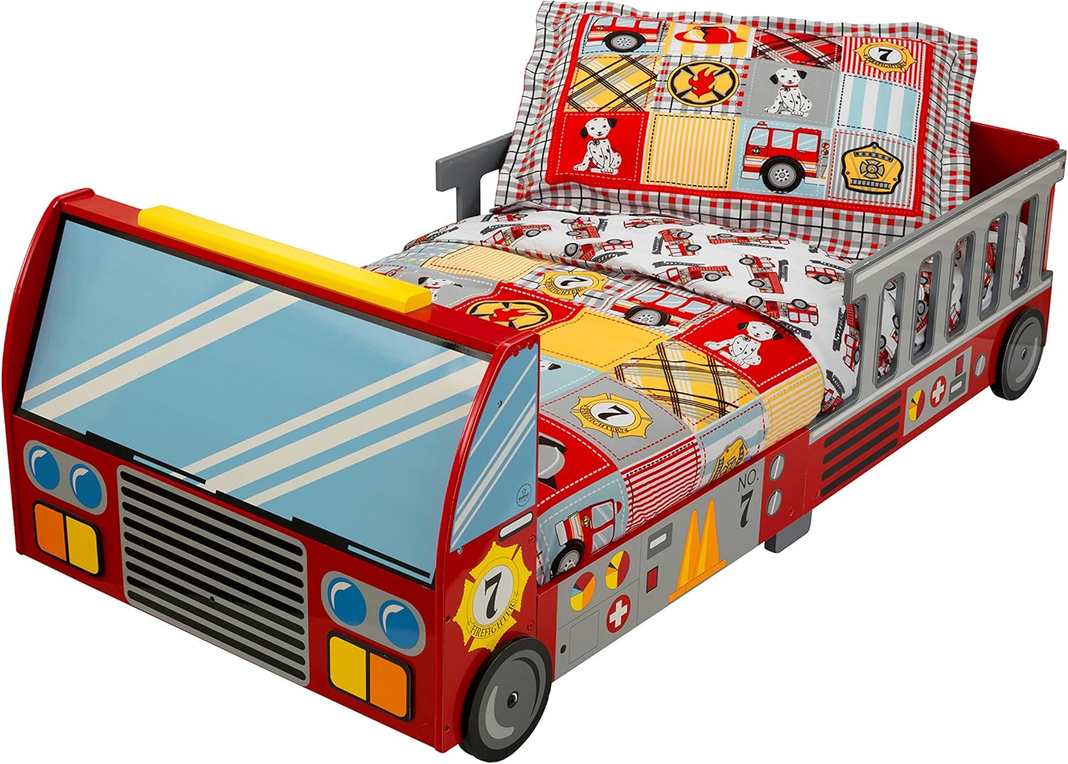 kidkraft firetruck bed