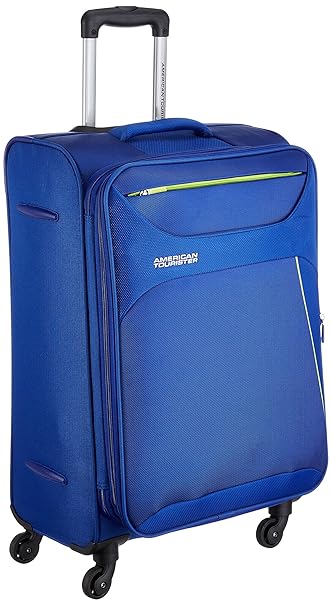 American Tourister Z-strike Polyester 56 cms Royal Blue Softsided Cabin Luggage (AMT Z-STRIKE SP56CM ROYAL BLU)