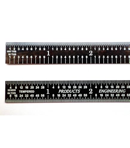 Flexible Steel Rule PEC Tools 24 Inch Flexible Ruler - Stainless Steel ...