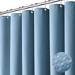 Dynamene Long Fabric Shower Curtain - 78 inch Long
