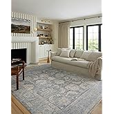 Loloi Odette Collection ODT-03 Sky/Beige 9'-2" x 13' Area Rug