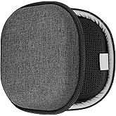 Geekria Shield Speaker Case Compatible with Bose SoundLink Micro II, Replacement Hard Shell Portable Protective Travel Carrying Bag with Cable Storage, Keychain Hook (Dark Grey)
