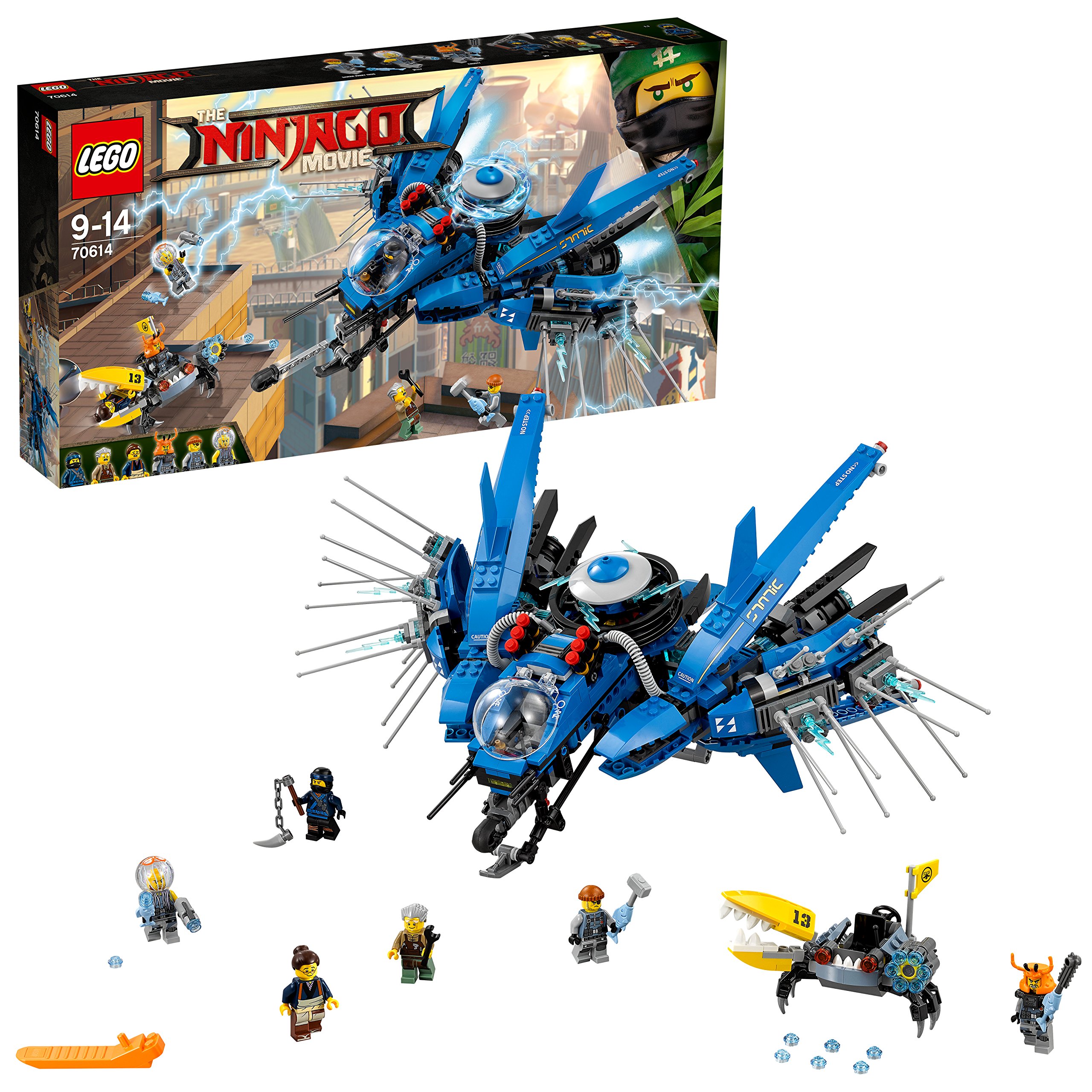 lego ninjago jay's lightning jet
